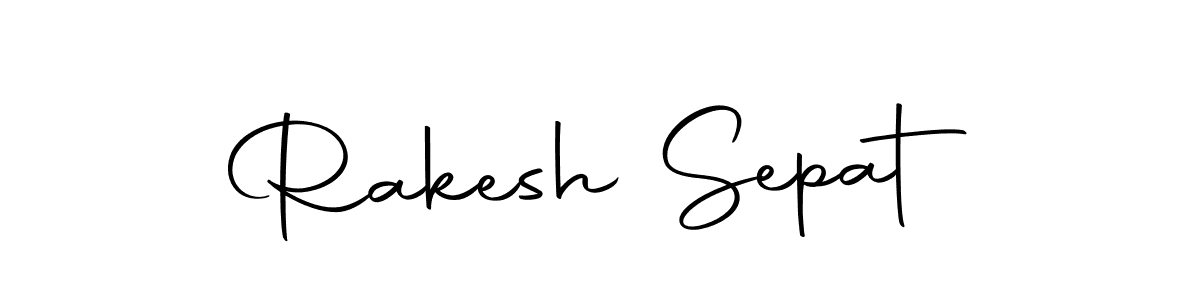 Design your own signature with our free online signature maker. With this signature software, you can create a handwritten (Autography-DOLnW) signature for name Rakesh Sepat. Rakesh Sepat signature style 10 images and pictures png