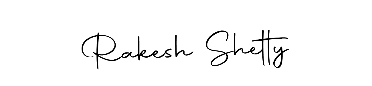 Design your own signature with our free online signature maker. With this signature software, you can create a handwritten (Autography-DOLnW) signature for name Rakesh Shetty. Rakesh Shetty signature style 10 images and pictures png