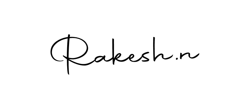 Make a beautiful signature design for name Rakesh.n. With this signature (Autography-DOLnW) style, you can create a handwritten signature for free. Rakesh.n signature style 10 images and pictures png