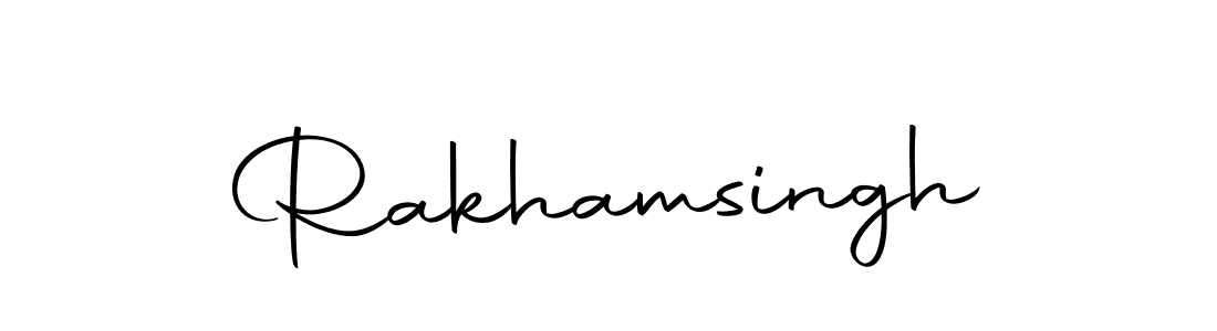 How to make Rakhamsingh signature? Autography-DOLnW is a professional autograph style. Create handwritten signature for Rakhamsingh name. Rakhamsingh signature style 10 images and pictures png