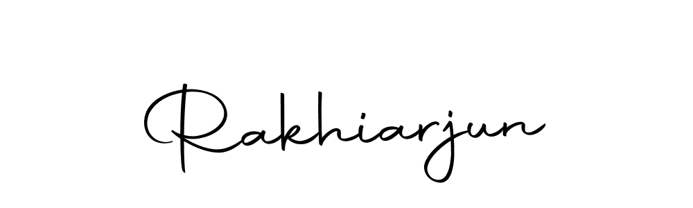 How to make Rakhiarjun signature? Autography-DOLnW is a professional autograph style. Create handwritten signature for Rakhiarjun name. Rakhiarjun signature style 10 images and pictures png
