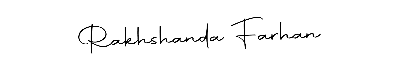 This is the best signature style for the Rakhshanda Farhan name. Also you like these signature font (Autography-DOLnW). Mix name signature. Rakhshanda Farhan signature style 10 images and pictures png