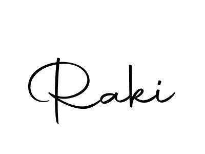 Use a signature maker to create a handwritten signature online. With this signature software, you can design (Autography-DOLnW) your own signature for name Raki. Raki signature style 10 images and pictures png