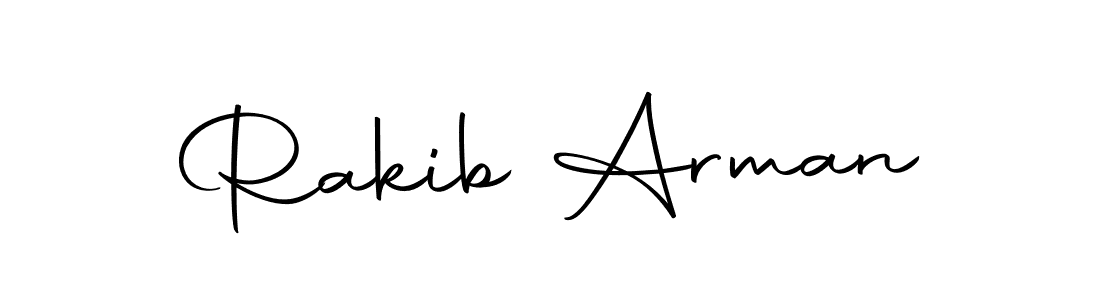 How to make Rakib Arman signature? Autography-DOLnW is a professional autograph style. Create handwritten signature for Rakib Arman name. Rakib Arman signature style 10 images and pictures png