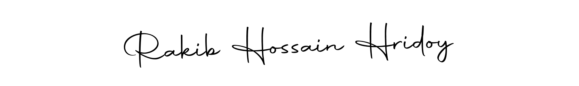 You should practise on your own different ways (Autography-DOLnW) to write your name (Rakib Hossain Hridoy) in signature. don't let someone else do it for you. Rakib Hossain Hridoy signature style 10 images and pictures png