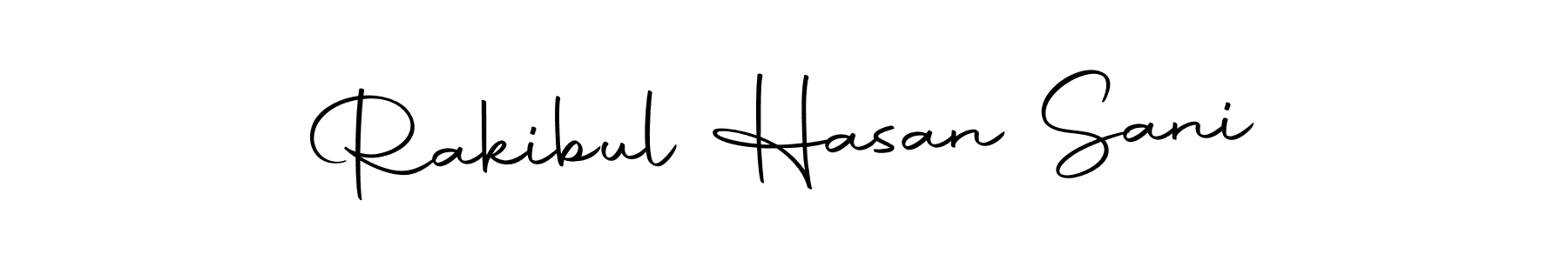 Rakibul Hasan Sani stylish signature style. Best Handwritten Sign (Autography-DOLnW) for my name. Handwritten Signature Collection Ideas for my name Rakibul Hasan Sani. Rakibul Hasan Sani signature style 10 images and pictures png