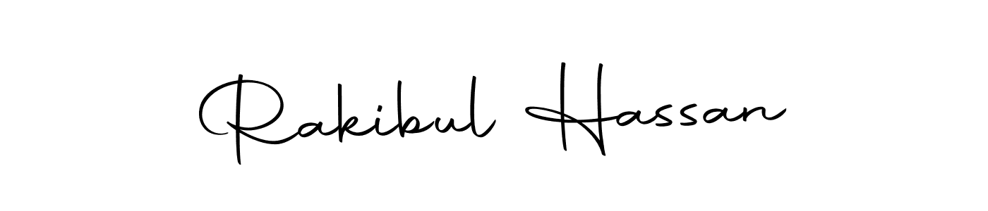 Design your own signature with our free online signature maker. With this signature software, you can create a handwritten (Autography-DOLnW) signature for name Rakibul Hassan. Rakibul Hassan signature style 10 images and pictures png