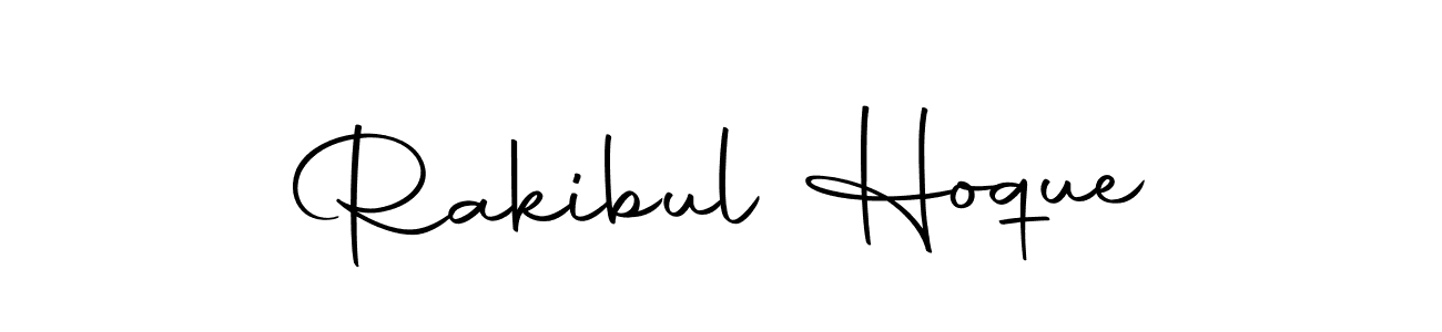 How to make Rakibul Hoque name signature. Use Autography-DOLnW style for creating short signs online. This is the latest handwritten sign. Rakibul Hoque signature style 10 images and pictures png
