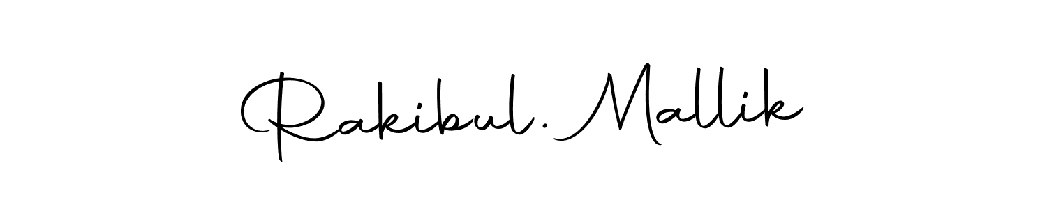 Make a beautiful signature design for name Rakibul. Mallik. With this signature (Autography-DOLnW) style, you can create a handwritten signature for free. Rakibul. Mallik signature style 10 images and pictures png