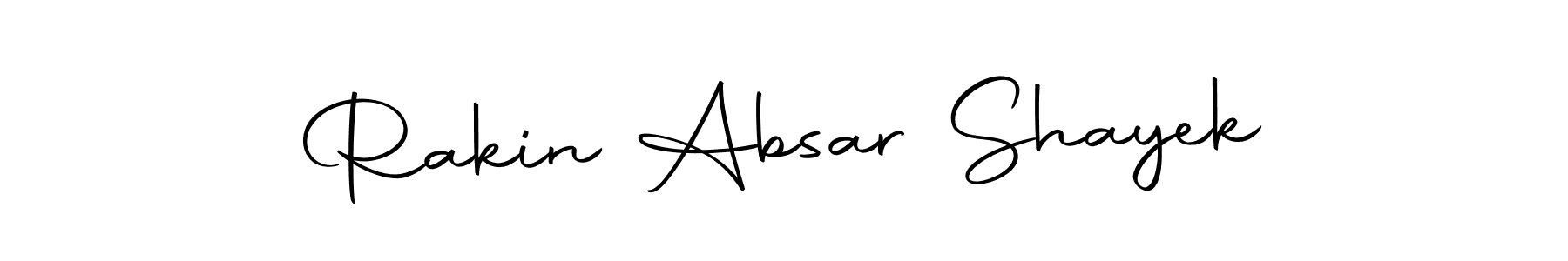 The best way (Autography-DOLnW) to make a short signature is to pick only two or three words in your name. The name Rakin Absar Shayek include a total of six letters. For converting this name. Rakin Absar Shayek signature style 10 images and pictures png