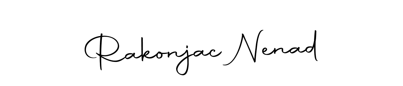 Create a beautiful signature design for name Rakonjac Nenad. With this signature (Autography-DOLnW) fonts, you can make a handwritten signature for free. Rakonjac Nenad signature style 10 images and pictures png