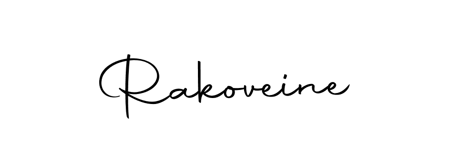 Use a signature maker to create a handwritten signature online. With this signature software, you can design (Autography-DOLnW) your own signature for name Rakoveine. Rakoveine signature style 10 images and pictures png