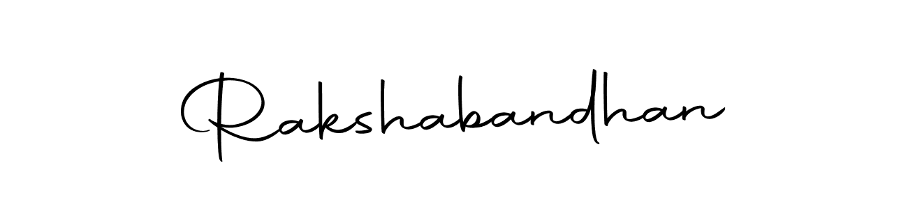 Design your own signature with our free online signature maker. With this signature software, you can create a handwritten (Autography-DOLnW) signature for name Rakshabandhan. Rakshabandhan signature style 10 images and pictures png