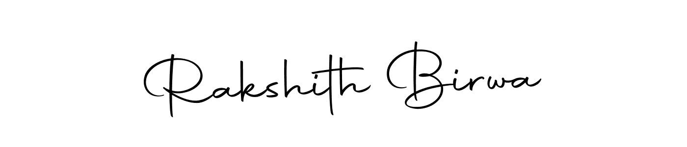 Rakshith Birwa stylish signature style. Best Handwritten Sign (Autography-DOLnW) for my name. Handwritten Signature Collection Ideas for my name Rakshith Birwa. Rakshith Birwa signature style 10 images and pictures png