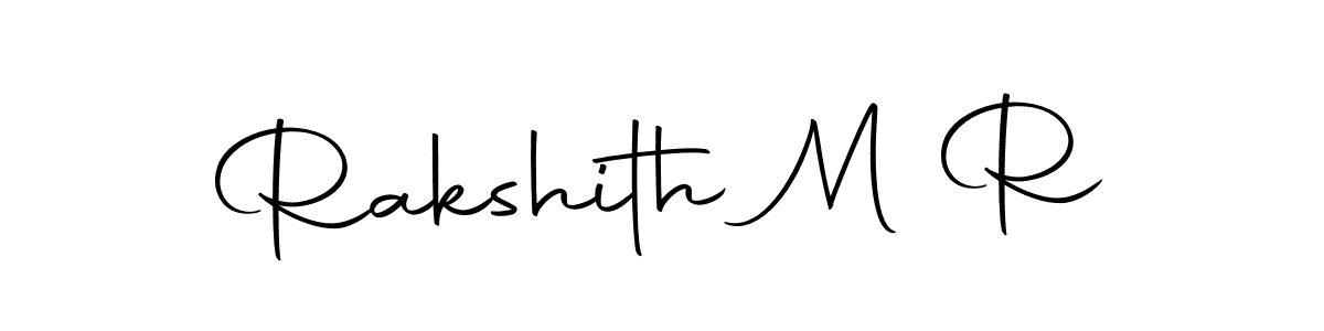 if you are searching for the best signature style for your name Rakshith M R. so please give up your signature search. here we have designed multiple signature styles  using Autography-DOLnW. Rakshith M R signature style 10 images and pictures png