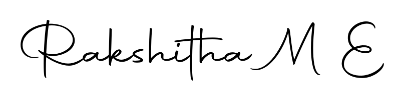 Turn your name Rakshitha M E into a signature brand with Autography-DOLnW styling. Download in standard PNG or transparent format anytime. Rakshitha M E signature style 10 images and pictures png