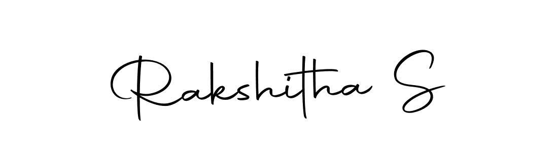 The best way (Autography-DOLnW) to make a short signature is to pick only two or three words in your name. The name Rakshitha S include a total of six letters. For converting this name. Rakshitha S signature style 10 images and pictures png