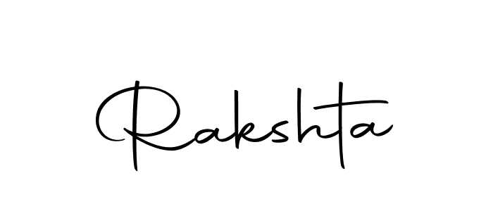 Rakshta stylish signature style. Best Handwritten Sign (Autography-DOLnW) for my name. Handwritten Signature Collection Ideas for my name Rakshta. Rakshta signature style 10 images and pictures png