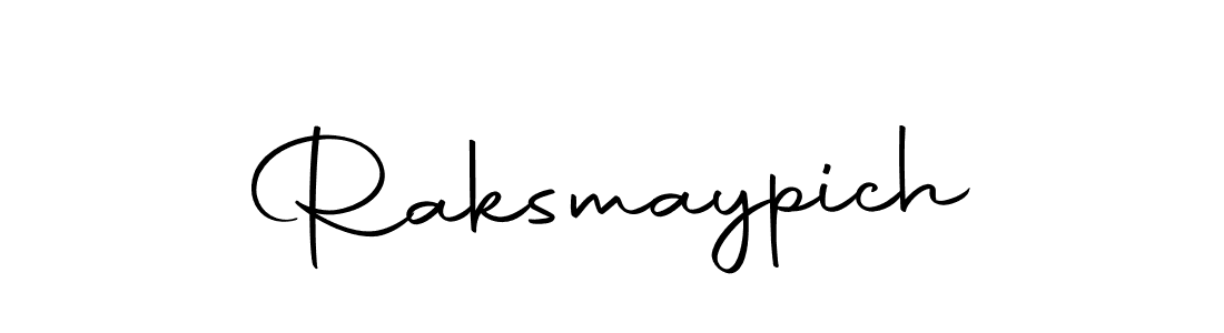 if you are searching for the best signature style for your name Raksmaypich. so please give up your signature search. here we have designed multiple signature styles  using Autography-DOLnW. Raksmaypich signature style 10 images and pictures png