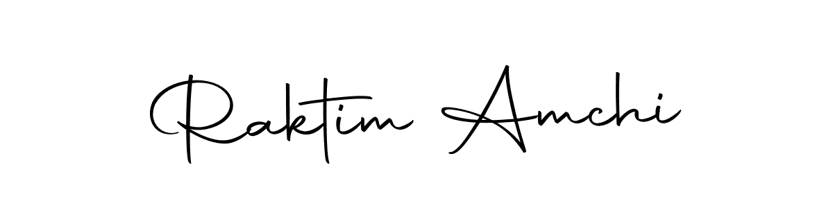 Raktim Amchi stylish signature style. Best Handwritten Sign (Autography-DOLnW) for my name. Handwritten Signature Collection Ideas for my name Raktim Amchi. Raktim Amchi signature style 10 images and pictures png