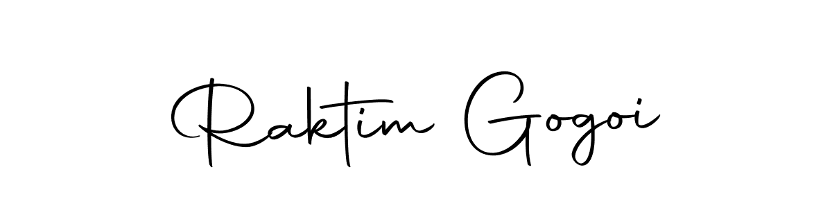 Use a signature maker to create a handwritten signature online. With this signature software, you can design (Autography-DOLnW) your own signature for name Raktim Gogoi. Raktim Gogoi signature style 10 images and pictures png