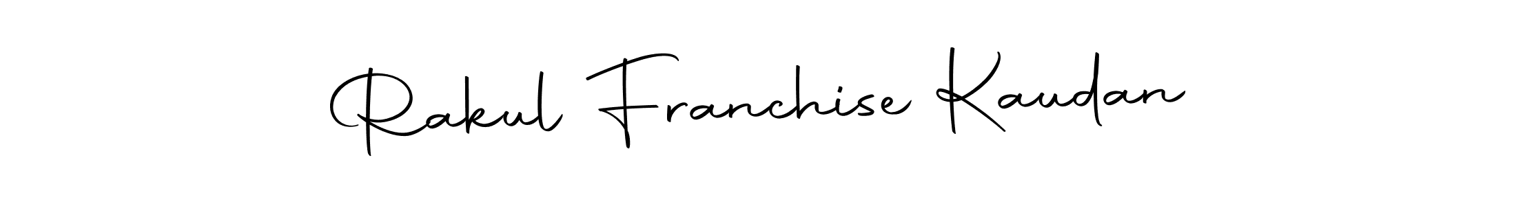 Here are the top 10 professional signature styles for the name Rakul Franchise Kaudan. These are the best autograph styles you can use for your name. Rakul Franchise Kaudan signature style 10 images and pictures png