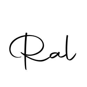 You should practise on your own different ways (Autography-DOLnW) to write your name (Ral) in signature. don't let someone else do it for you. Ral signature style 10 images and pictures png