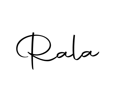 Similarly Autography-DOLnW is the best handwritten signature design. Signature creator online .You can use it as an online autograph creator for name Rala. Rala signature style 10 images and pictures png