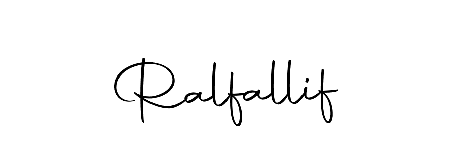 Make a short Ralfallif signature style. Manage your documents anywhere anytime using Autography-DOLnW. Create and add eSignatures, submit forms, share and send files easily. Ralfallif signature style 10 images and pictures png