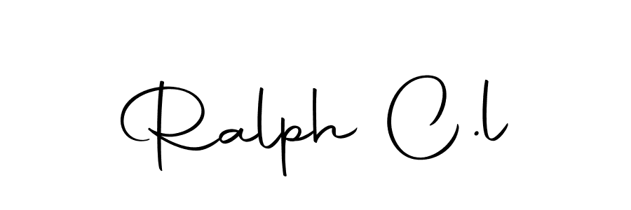 Create a beautiful signature design for name Ralph C.l. With this signature (Autography-DOLnW) fonts, you can make a handwritten signature for free. Ralph C.l signature style 10 images and pictures png