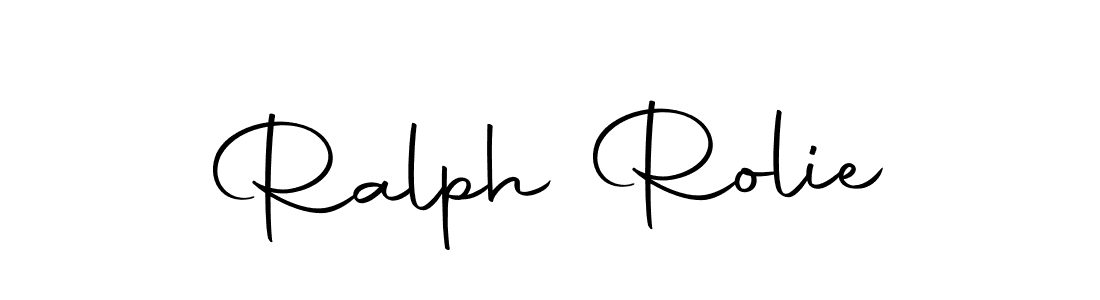 Make a beautiful signature design for name Ralph Rolie. With this signature (Autography-DOLnW) style, you can create a handwritten signature for free. Ralph Rolie signature style 10 images and pictures png