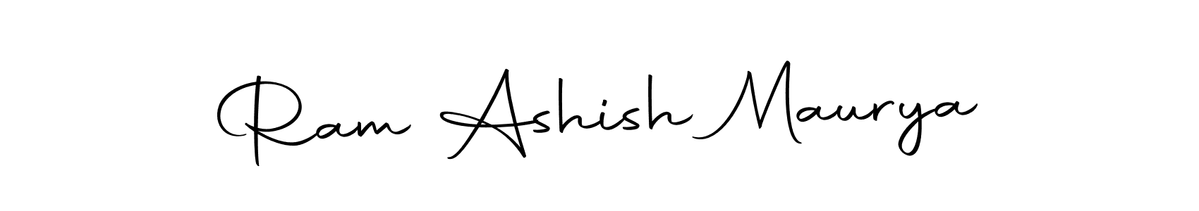 You can use this online signature creator to create a handwritten signature for the name Ram Ashish Maurya. This is the best online autograph maker. Ram Ashish Maurya signature style 10 images and pictures png