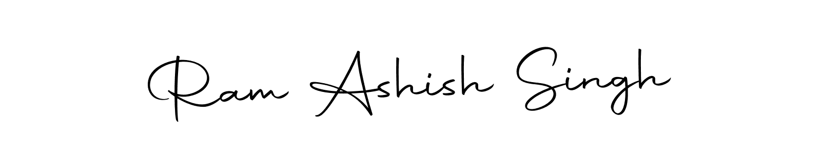 Also we have Ram Ashish Singh name is the best signature style. Create professional handwritten signature collection using Autography-DOLnW autograph style. Ram Ashish Singh signature style 10 images and pictures png