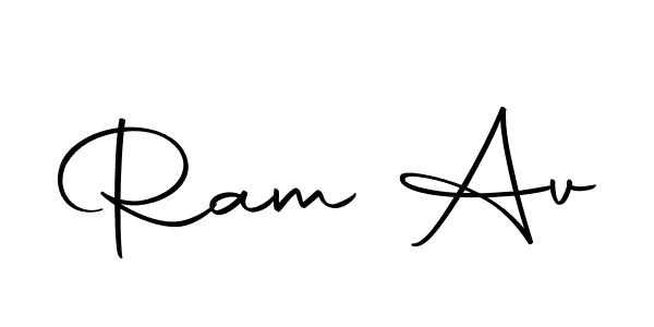 You can use this online signature creator to create a handwritten signature for the name Ram Av. This is the best online autograph maker. Ram Av signature style 10 images and pictures png