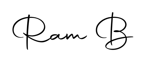 Make a beautiful signature design for name Ram B. Use this online signature maker to create a handwritten signature for free. Ram B signature style 10 images and pictures png