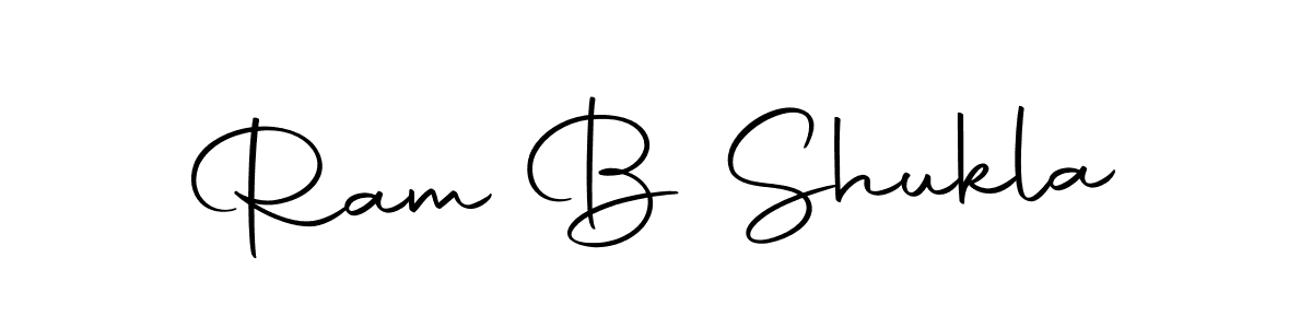 Design your own signature with our free online signature maker. With this signature software, you can create a handwritten (Autography-DOLnW) signature for name Ram B Shukla. Ram B Shukla signature style 10 images and pictures png