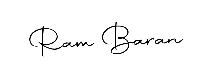 Create a beautiful signature design for name Ram Baran. With this signature (Autography-DOLnW) fonts, you can make a handwritten signature for free. Ram Baran signature style 10 images and pictures png