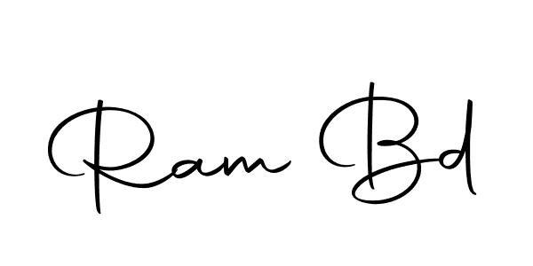 Create a beautiful signature design for name Ram Bd. With this signature (Autography-DOLnW) fonts, you can make a handwritten signature for free. Ram Bd signature style 10 images and pictures png