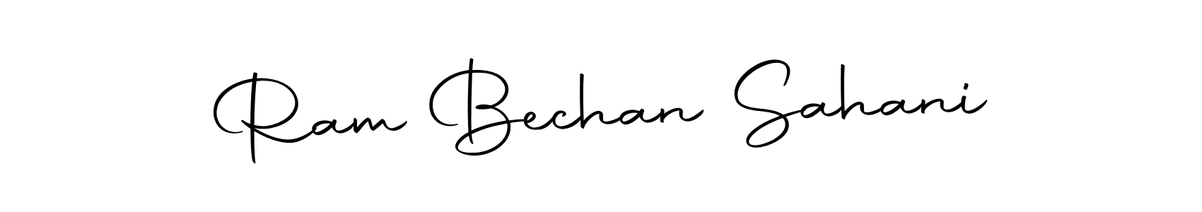 Make a short Ram Bechan Sahani signature style. Manage your documents anywhere anytime using Autography-DOLnW. Create and add eSignatures, submit forms, share and send files easily. Ram Bechan Sahani signature style 10 images and pictures png