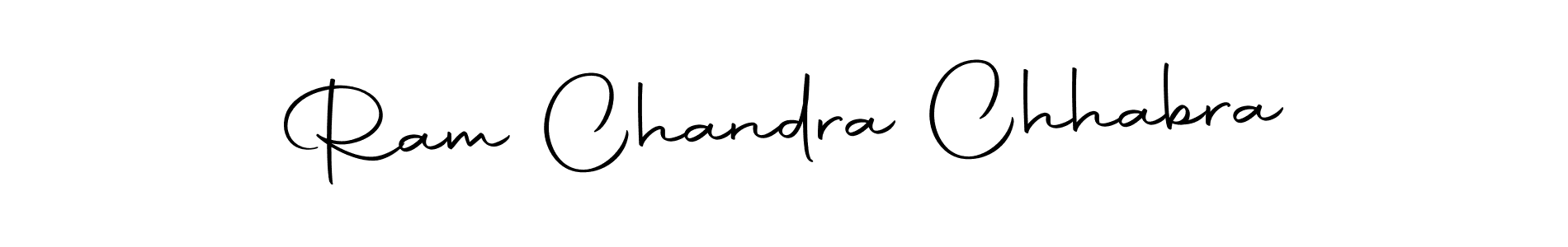 How to make Ram Chandra Chhabra name signature. Use Autography-DOLnW style for creating short signs online. This is the latest handwritten sign. Ram Chandra Chhabra signature style 10 images and pictures png