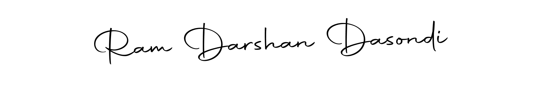 Create a beautiful signature design for name Ram Darshan Dasondi. With this signature (Autography-DOLnW) fonts, you can make a handwritten signature for free. Ram Darshan Dasondi signature style 10 images and pictures png