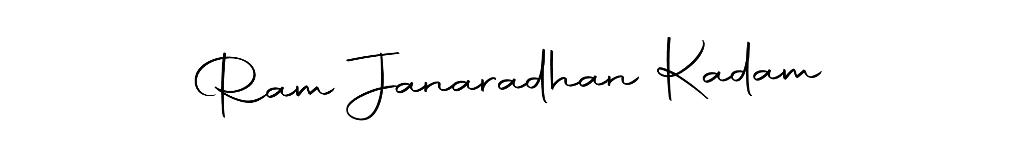 How to make Ram Janaradhan Kadam name signature. Use Autography-DOLnW style for creating short signs online. This is the latest handwritten sign. Ram Janaradhan Kadam signature style 10 images and pictures png