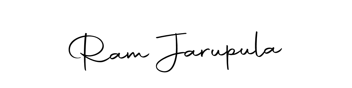 How to make Ram Jarupula name signature. Use Autography-DOLnW style for creating short signs online. This is the latest handwritten sign. Ram Jarupula signature style 10 images and pictures png