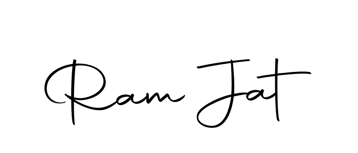 Use a signature maker to create a handwritten signature online. With this signature software, you can design (Autography-DOLnW) your own signature for name Ram Jat. Ram Jat signature style 10 images and pictures png