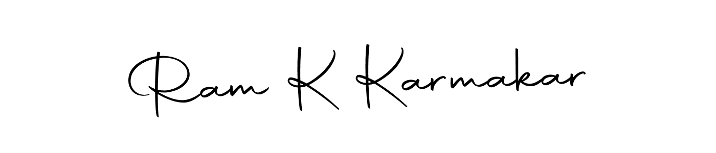 You can use this online signature creator to create a handwritten signature for the name Ram K Karmakar. This is the best online autograph maker. Ram K Karmakar signature style 10 images and pictures png