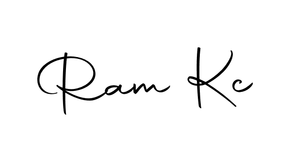 How to make Ram Kc name signature. Use Autography-DOLnW style for creating short signs online. This is the latest handwritten sign. Ram Kc signature style 10 images and pictures png