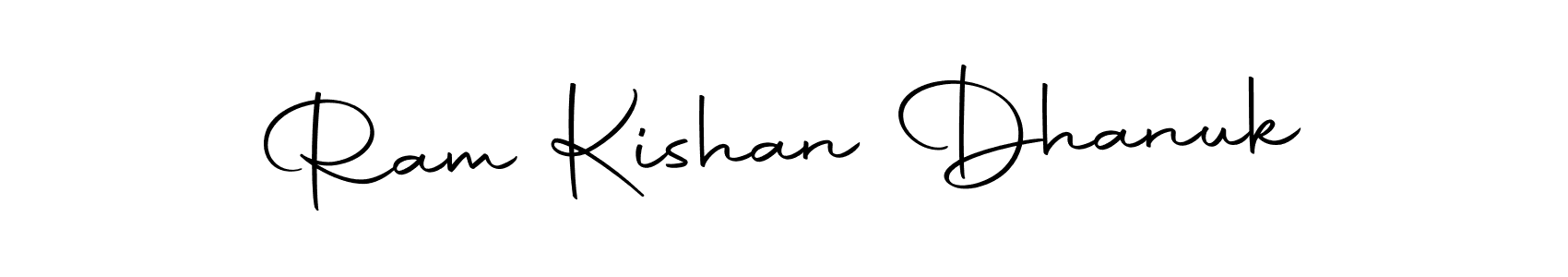 How to make Ram Kishan Dhanuk signature? Autography-DOLnW is a professional autograph style. Create handwritten signature for Ram Kishan Dhanuk name. Ram Kishan Dhanuk signature style 10 images and pictures png
