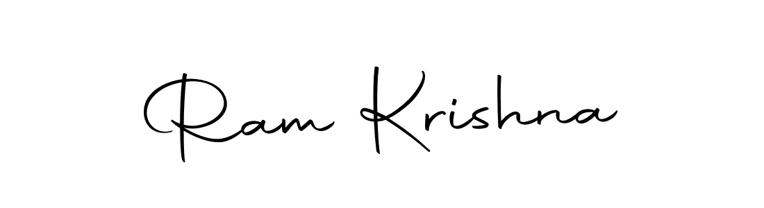 Make a beautiful signature design for name Ram Krishna. With this signature (Autography-DOLnW) style, you can create a handwritten signature for free. Ram Krishna signature style 10 images and pictures png