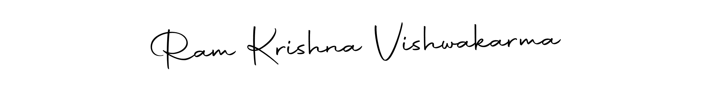 You should practise on your own different ways (Autography-DOLnW) to write your name (Ram Krishna Vishwakarma) in signature. don't let someone else do it for you. Ram Krishna Vishwakarma signature style 10 images and pictures png