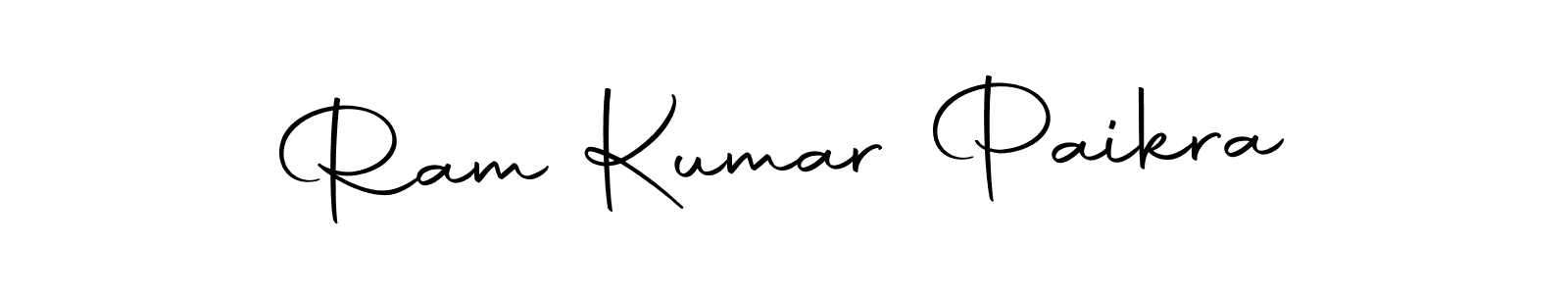 Make a short Ram Kumar Paikra signature style. Manage your documents anywhere anytime using Autography-DOLnW. Create and add eSignatures, submit forms, share and send files easily. Ram Kumar Paikra signature style 10 images and pictures png